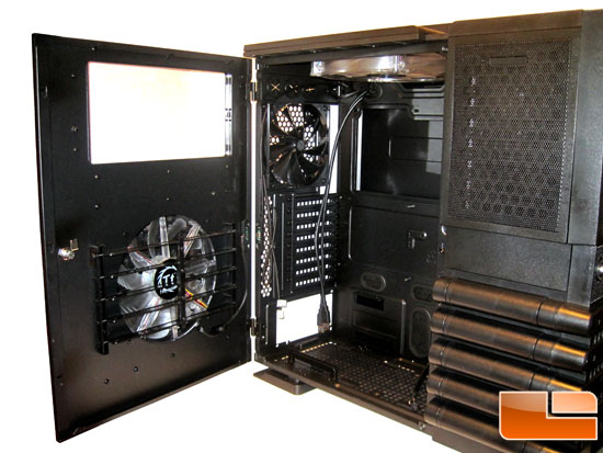 inside the Thermaltake Level 10 GT Full Tower