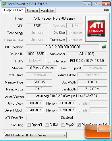 AMD Radeon HD 6790 Video Card Overclocking