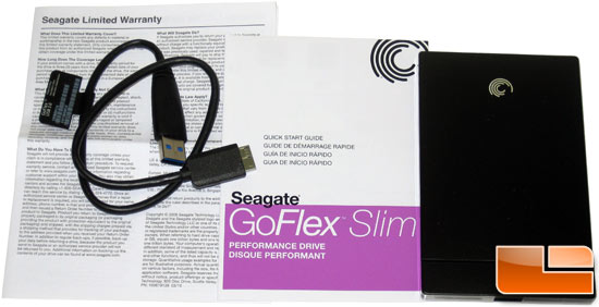 Seagate GoFlex Slim 320GB portable hard drive