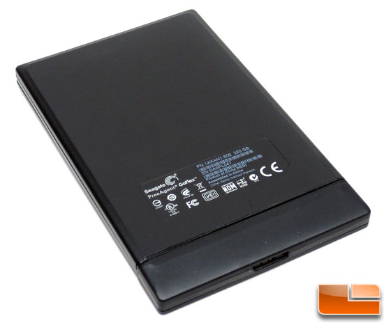 Seagate GoFlex Slim 320GB portable hard drive Seagate GoFlex Slim 320GB portable hard drive