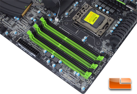 GIGABYTE G1 Assassin X58 Motherboard Layout