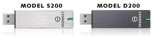 IronKey S200 and D200 USB Flash Drives