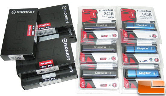 Kingston and IronKey FIPS 140-2 Flash Drive