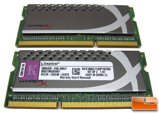 Kingston HyperX Plug and Play SO-DIMM Modules