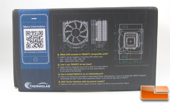 Thermolab Trinity CPU Cooler box end