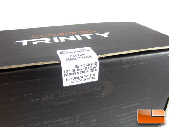 Thermolab Trinity CPU Cooler box seal