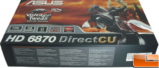 Asus Radeon HD 6870 Video Card Box 

Bottom