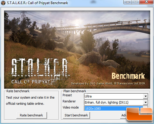 Stalker Call of Pripyat DX11 Performance Benchmark