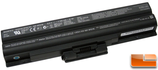 Sony VAIO 38 Whr Notebook Battery