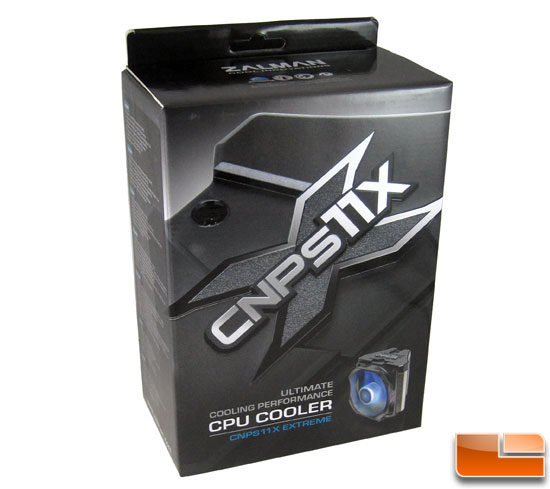 Zalman CNPS11X CPU Cooler box front