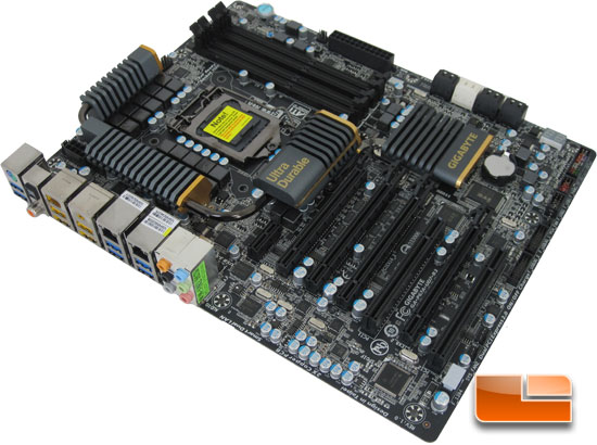 GIGABYTE P67A-UD7-B3 Motherboard Layout