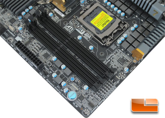 GIGABYTE P67A-UD7-B3 Motherboard Layout