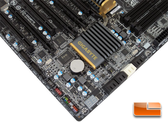 GIGABYTE P67A-UD7-B3 Motherboard Layout