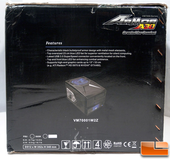 Thermaltake eSports Armor A30 Lan Box mATX Gaming Case