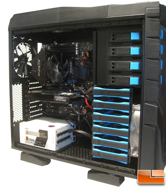 Thermaltake Chaser MK-1 system installed