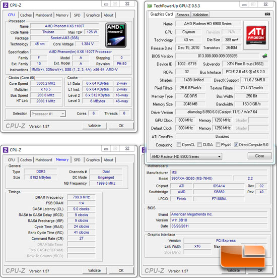 MSI 990FXA-GD80 Motherboard System Settings