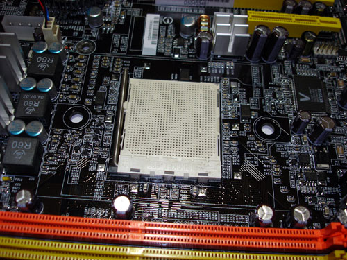 CPU Socket Area