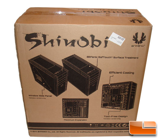 BitFenix Shinobi Window box back