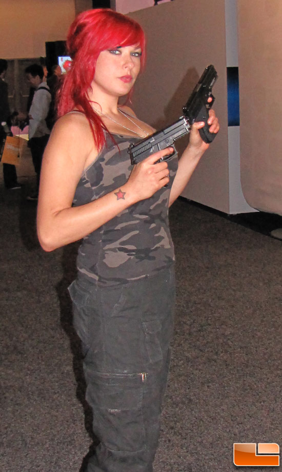 E3 2011 Booth Babe