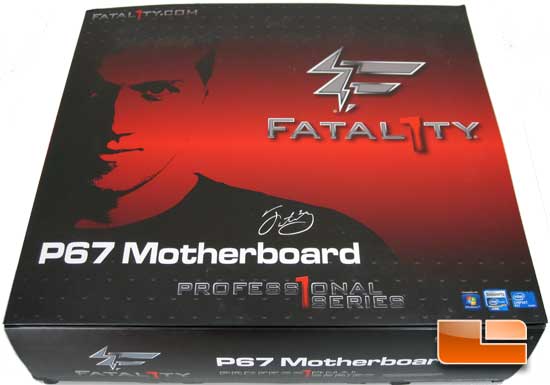 ASRock Fatal1ty Professional P67 motherboard Retail Packaging and bundle