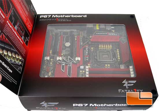 ASRock Fatal1ty Professional P67 motherboard Retail Packaging and bundle