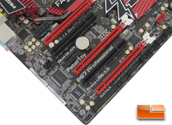 ASRock Fatal1ty Professional P67 Motherboard Layout