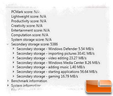 OWC Mercury EXTREME Pro 6G 240GB PCMARK VANTAGE