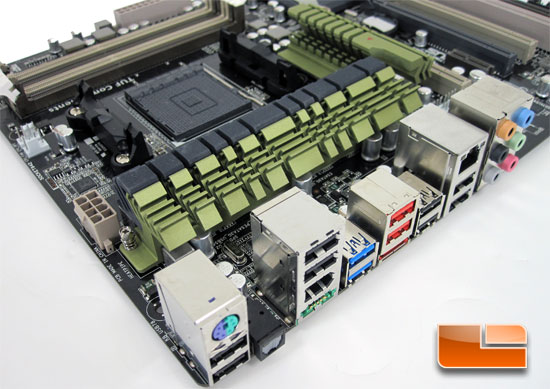 ASUS Sabertooth 990FX Motherboard Layout