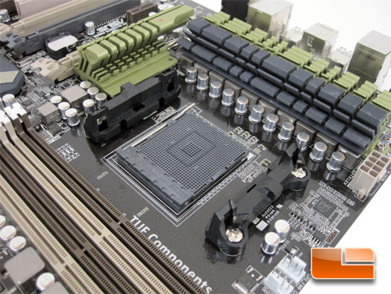 ASUS Sabertooth 990FX Motherboard Layout