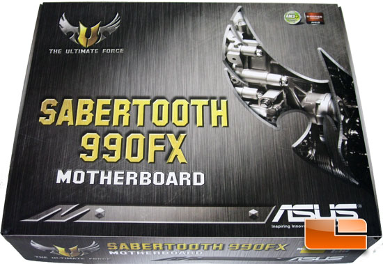 ASUS Sabertooth 990FX Motherboard Retail Packaging