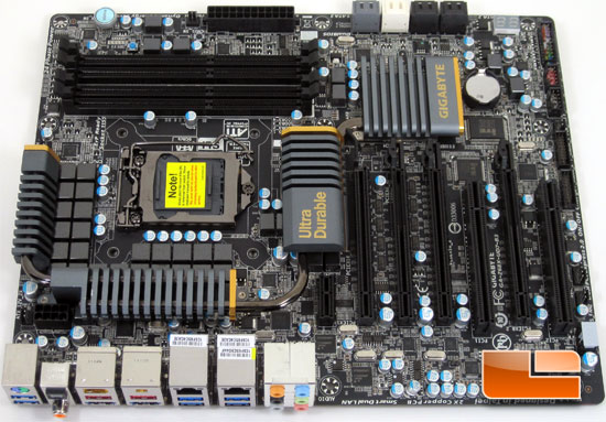 GIGABYTE Z68-UD7-B3 Motherboard Layout