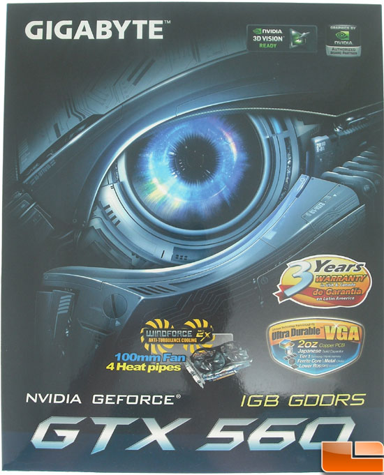 Gigabyte GeForce GTX 560 OC Video Card