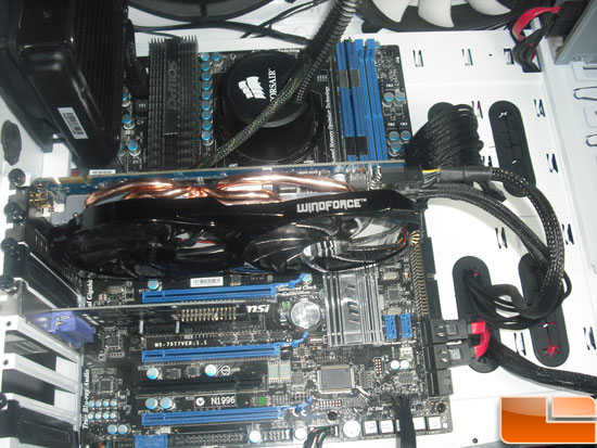 Gigabyte GeForce GXT 560 OC Video Card Test Rig