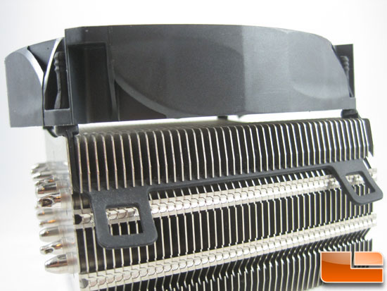 NZXT Havik 140 CPU Cooler fans mounted