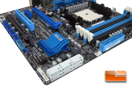 ASUS F1A75-M Pro Motherboard Layout