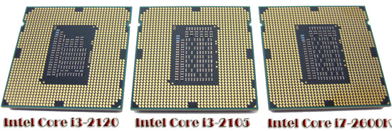 Intel Core i3-2120 Pins