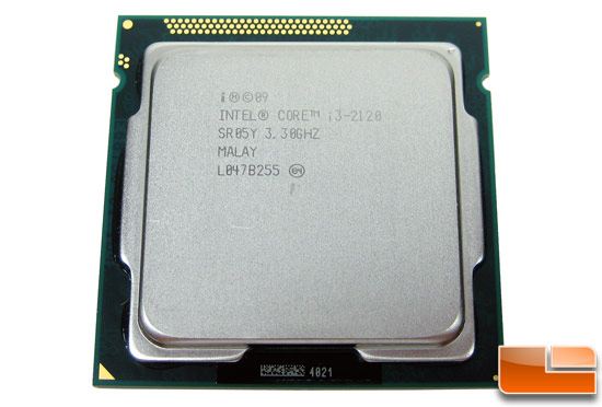 Intel Core i3-2120 Sandy Bridge CPU Intel Core i3-2120 Sandy Bridge CPU