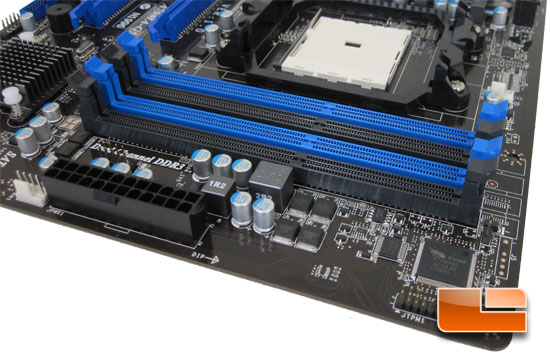 MSI A75MA-G55 AMD APU Motherboard Layout