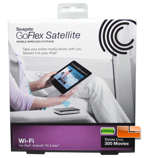 GoFlex satellite box front