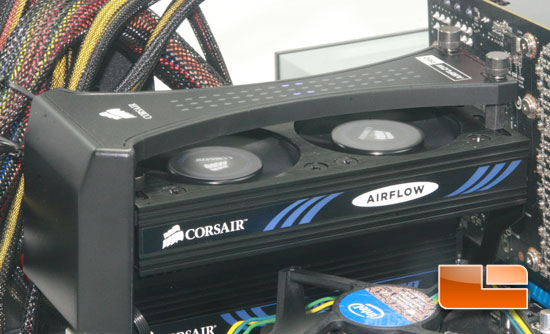 Airflow on test bench