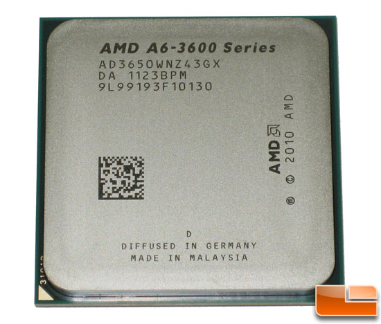 AMD A6-3650 Llano APU