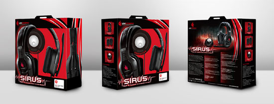 Cooler Master Storm Sirus 5.1 Headset Packaging