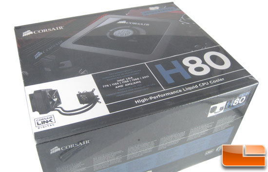 Corsair Hydro Series H80 box wrapped