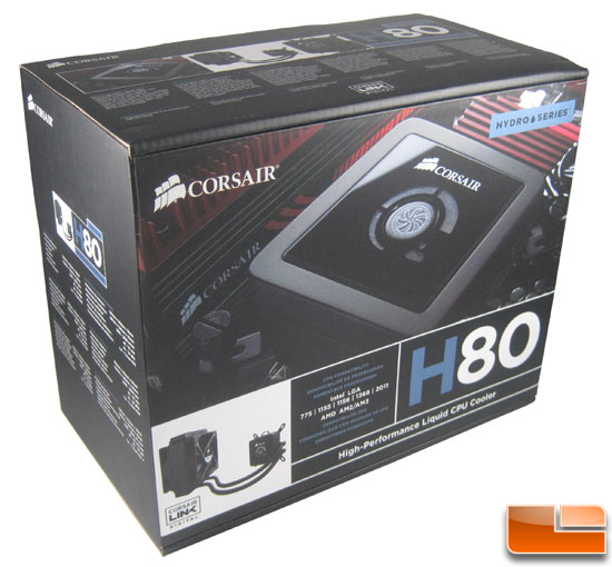 Corsair Hydro Series H80 box