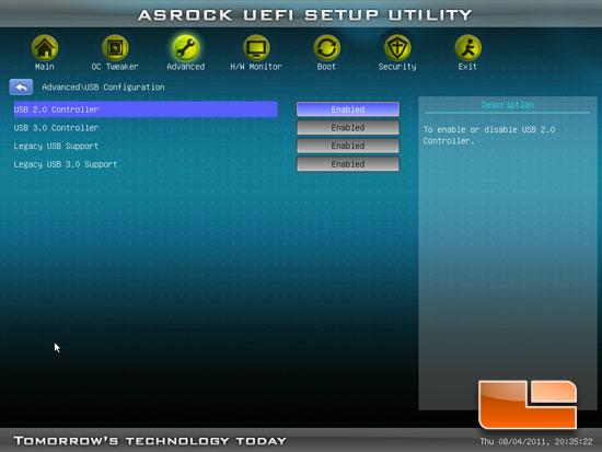 ASRock A75 Pro4 UEFI BIOS Setup