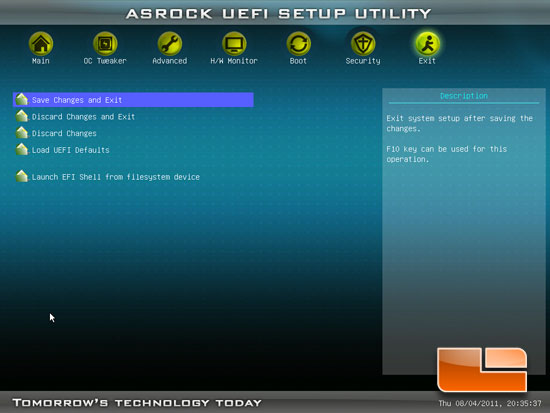 ASRock A75 Pro4 UEFI BIOS Setup