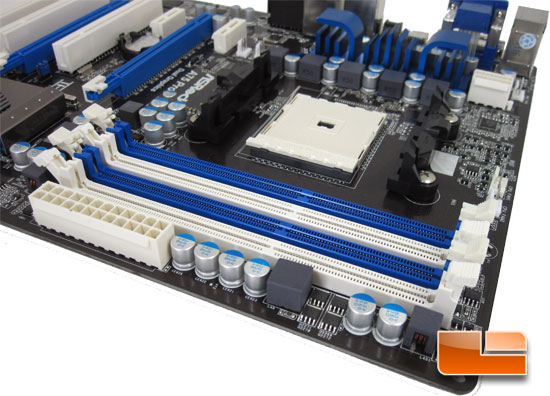 ASRock A75 Pro4 AMD APU Motherboard Layout