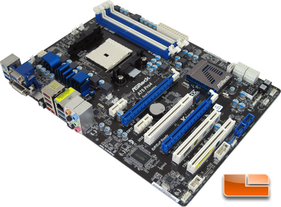 ASRock A75 Pro4 AMD APU Motherboard Layout