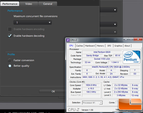 CyberLink MediaEspresso 6.5 Benchmark Results