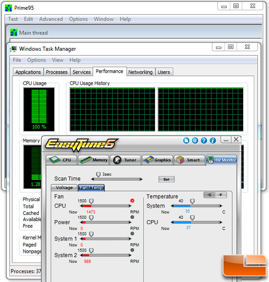 Intel Pentium G620 Processor Load State